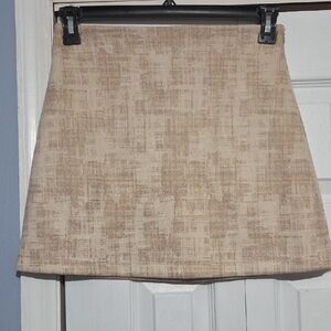Gilli Tan Women's Skirt Super Soft 16" Length